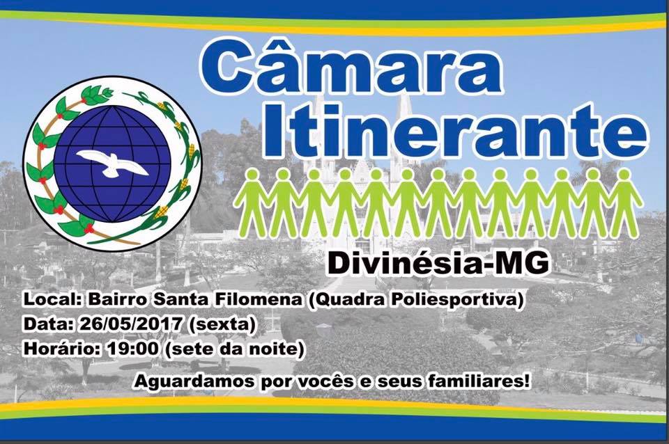 Câmara Itinerante no Bairro Santa Filomena