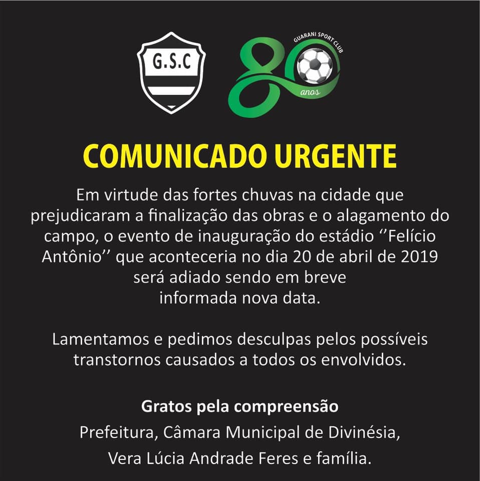 Comunicado Urgente