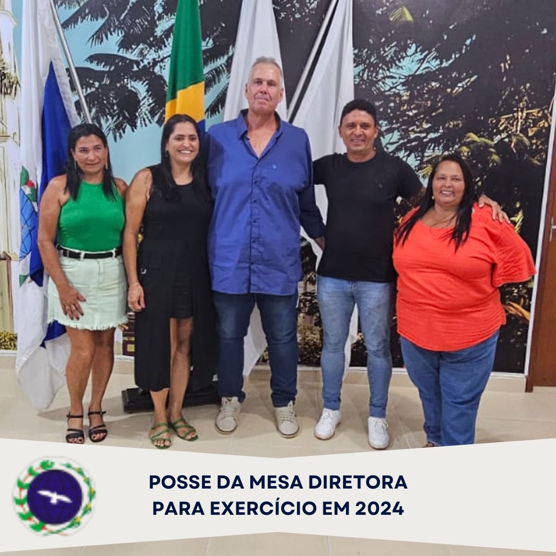 POSSE DA MESA DIRETORA PARA EXERCÍCIO EM 2024